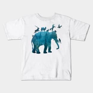 Animals family #animals Kids T-Shirt